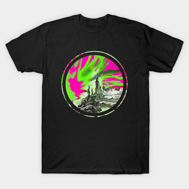 Bright Color Landscape T-Shirt by Urban_Vintage